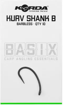 Produktbild von Korda Basix Kurv Haken ohne Widerhaken - 2