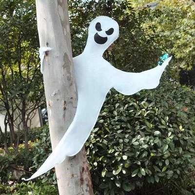 Image de Kit de guirlandes flexibles pour Halloween - Décoration d'extérieur - Pièce unique - Noir - 135 cm