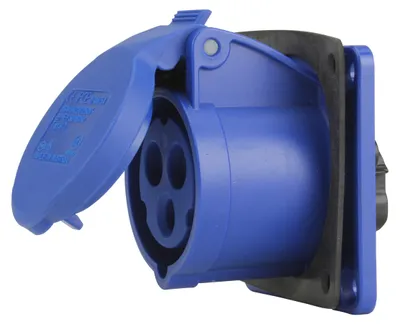 Immagine prodotto di Presa PCE Caravan-CEE 3 poli 16A blu