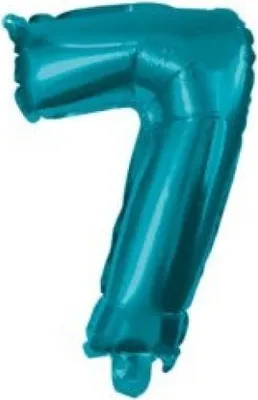 Produktbild von Luftballon Zahlen ca. 33 cm groß Zahl 7