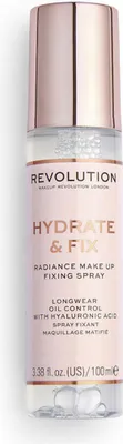 Produktbild von Revolution make up HYDRATE & FIX Strahlkraft Make-up Fixierspray 100 ml