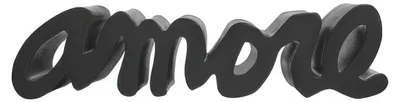 Produktbild von Moderne Designbank Innen und Außen Slide Amore - Schwarz