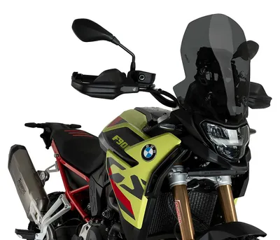Zdjęcie produktu dla Przednia szyba turystyczna PUIG 21980F pasuje do BMW F900GS mocno przyciemniana