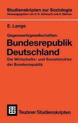 Zdjęcie produktu dla Gegenwartsgesellschaften: Bundesrepublik Deutschland