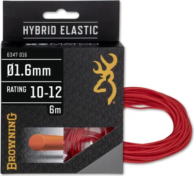 Produktbild von Browning Hybrid Elastic Gummizug Stippangeln 6 m 10-12 Ø 1,60mm rot