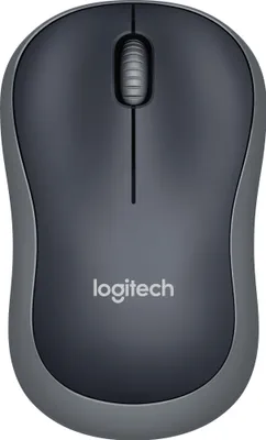 Produktbild von Logitech M185, Beidhändig, Optisch, RF Wireless, 1000 DPI, Grau