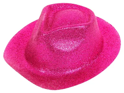 Produktbild von Glitzerhut Trilby Partyhut - für Damen Herren - Kostüm Accessoire: Glitzer rot Variante wählen: Glitzer rot