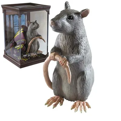 Produktbild von Noble Collection Harry Potter Magical Creatures Statue Scabbers 13 cm