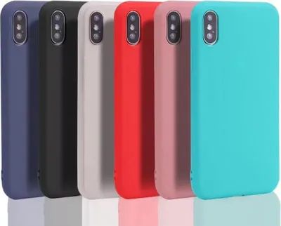 Image de Coque pour Apple iPhone Xs Max - Coque en silicone, coque de protection, étui mat