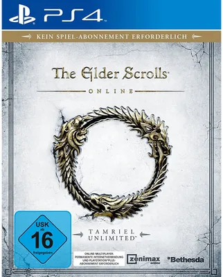 Produktbild von Bethesda The Elder Scrolls Online + Morrowind, PlayStation 4, M (Reif), Physische Medien