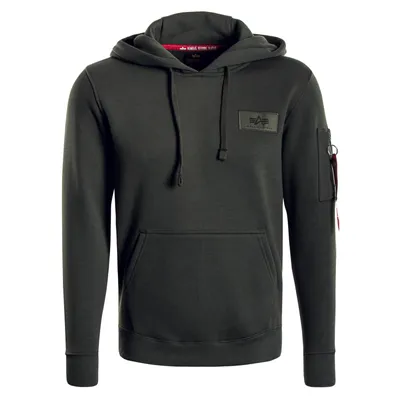 Produktbild von Herren Hoody Back Print Olive