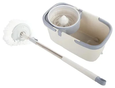 Produktbild von Verk 27050 Rotationsmopp 360 + Eimer, grau