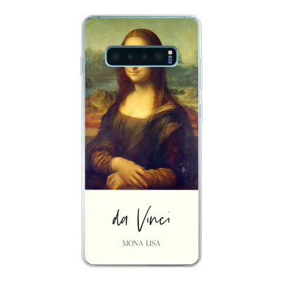Produktbild von MuchoWow® Handyhülle Schutzhülle Hülle für Samsung Galaxy S10 Lite Mona Lisa - Leonardo da Vinci - Alte Meister Silikon Softcase Handy Hülle - Schutz