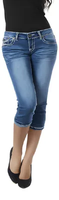 Productafbeelding van OSAB 77101 Fashion: Damesjeans, hotpants, denim shorts, korte broek, hotpants, hoge taille