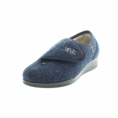 Produktbild von Fly Flot Damen Hausschuh 863408 2001, Blau, Gr. 38