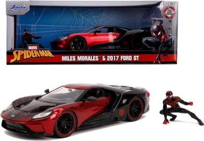 Immagine prodotto di Jada 253225008 - Marvel Miles Morales 2017 Ford GT 1:24