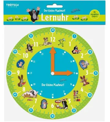 Produktbild von Trötsch Der kleine Maulwurf Lernuhr
