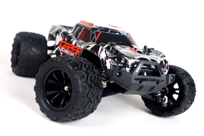 Obrázek produktu pro ES-Toys RC Electric Monster Truck Gaser 900 1:14, rychlost až 40 km/h, pohon všech kol, černá/oranžová