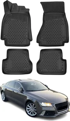 Imagen del producto de Alfombrillas para el Audi A7 Sportback (2010-2017), material TPE, color , juego de 4 piezas