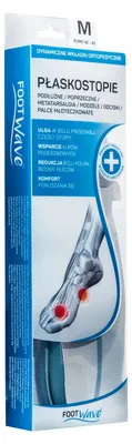 Produktbild von Orthopädische Einlagen FootWave für Plattfüße Größe 35-38