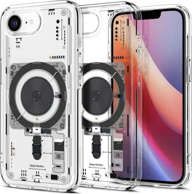 Image de SPIGEN étui ULTRA HYBRID MAG compatible avec MagSafe pour IPHONE 16E 2025 neo one