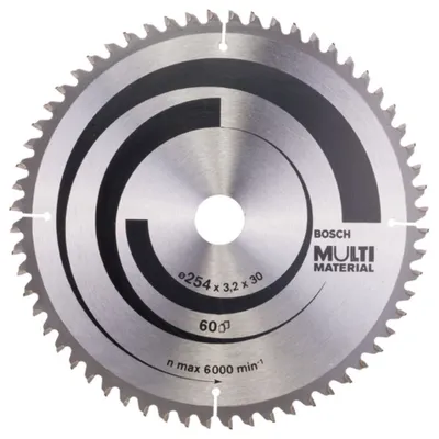Produktbild von Ø 254 x 30 x 3.2 mm Kreissägeblatt Multi Material
