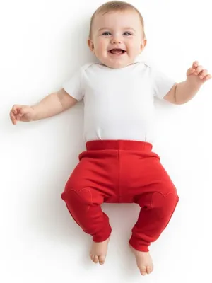 Produktbild von Chicco Kinder-Jogginghose aus Baumwolle in Rot 74