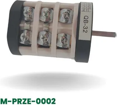 Obrázok produktu pre Otočný prepínač 220 V/380 V/32 A (1 rýchlosť, biely)