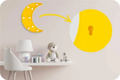 Produktbild von Lampka nocna księżyc Nukido 740920