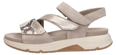 Productafbeelding van Gabor Rollingsoft Sandalen Plat - beige - Maat 37.5