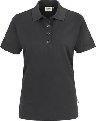 Produktbild von HAKRO Damen Poloshirt Mikralinar® 216, karbongrau, 5XL