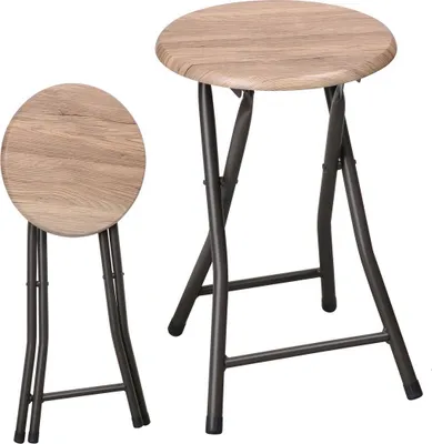 Produktbild von Urban Living Falthocker Faltstuhl Küchenhocker Hocker 151090
