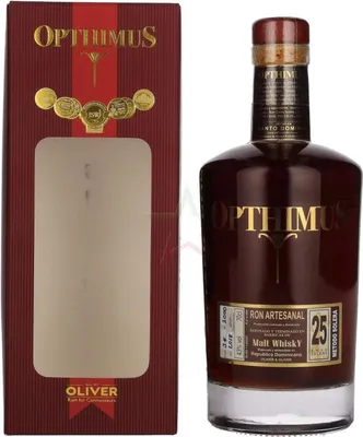 Produktbild von Opthimus 25 Años Malt Whisky Finish 43,00 %  0,70 Liter