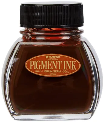 Füllfederhalter-Tinte, Sepia, 60 ml, Pigmenttinte