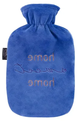 Produktbild von Wärmflasche 2,0 L mit Bezug "home sweet home", 67416, Lila