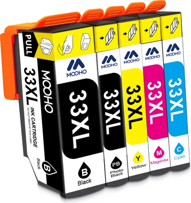 Produktbild von 33 Druckerpatronen Multipack für EPSON 33XL XP540 XP530 XP830 XP640 XP645 XP630 XP635 XP7100 XP900