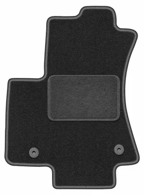 Immagine prodotto di Tappetino guidatore in moquette per Opel Zafira A 1999-2005 (monovolume) – 1 pezzo, grigio grafite, su misura – Wielganizator LUX