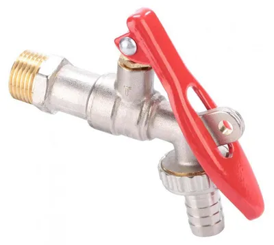 Produktbild von Kugelauslaufhahn Abschließbar 1/2" Messing Gewinde Wasserhahn