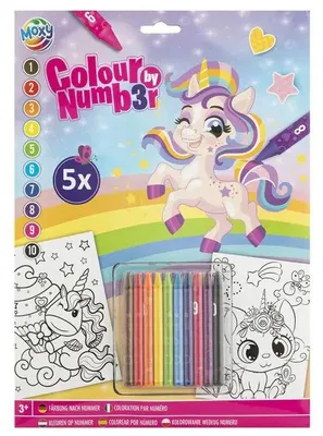 Zdjęcie produktu dla Kolorowanie według numerów kredkami