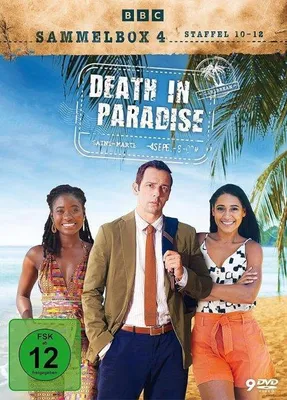 Produktbild von Death In Paradise 4 - Sammelbox Staffel 10-12