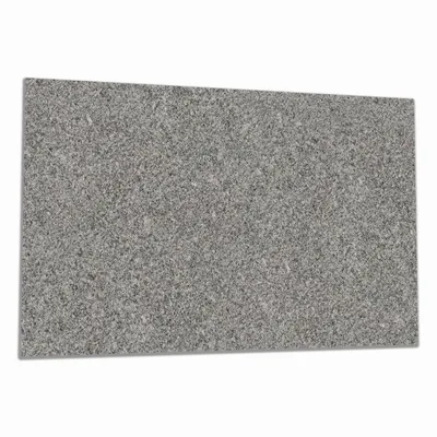 Produktbild von Wallario Herdabdeckplatte aus Glas, Größe 90 x 52 cm 1-teilig, Motiv Muster grauer Marmor Optik -Granit - marmoriert