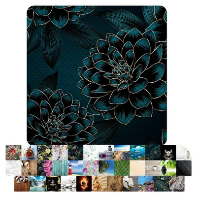 Produktbild von Badematte 53 x 53 cm, rutschfeste Duschmatte für Dusche und Badewanne, maschinenwaschbar und schimmelresistent