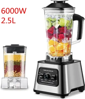 Immagine prodotto di Potente frullatore, motore da 6000 W, capacità 2,5 l, UE