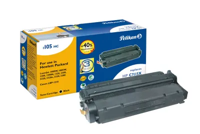 Produktbild von Pelikan Toner HP C7115X Black, 3500 Seiten, Schwarz