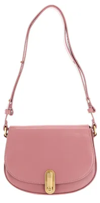 Produktbild von Ted Baker Leder Schultertasche Kkhayli Twist Lock Detail Shoulder Bag Dusky - Pink altrosa