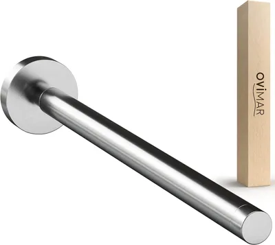 Teleskop-Handtuchstange Edelstahl silber, 30-50 cm, 2 Stangen