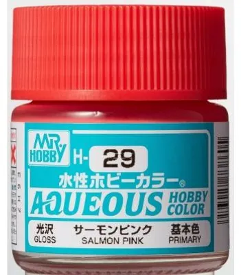Produktbild von Mr Hobby - Gunze H-029 - Aqueous Hobby Colors (10ml), Salmon Pink