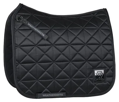 Produktbild von Weatherbeeta Satin Luxe Air-Tec Dressage Saddle Pad, Farbe:Black, Größe:S