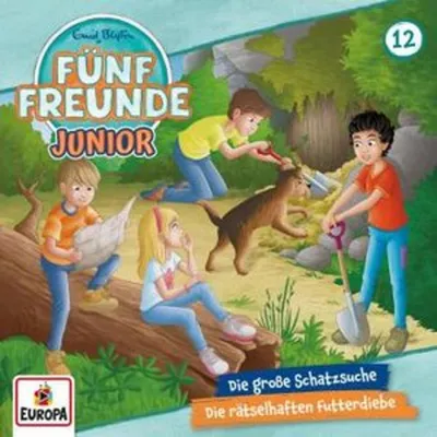 Produktbild von Fünf Freunde Junior 12: Die große Schatzsuche / Die rätselhaften Futterdiebe
