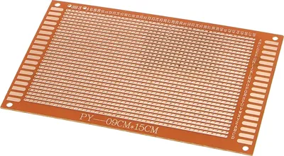 Produktbild von PCB Leiterplatte - 9x15 cm Rastermaß 2.54 mm